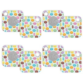 MightySkins Skin Compatible with Tile Mate w/Replaceable Battery (2018) - Macarons | Protective, Durable, and Unique Vinyl wrap Cover | Easy to Apply, Remove, and Change Styles | Made in The USA