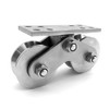 RHKING Sliding Gate Casters Groove Wheel Heavy Duty Rigid Caster
