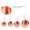8Pcs Stainless Steel Measuring Cup Spoon Set with Scales Home