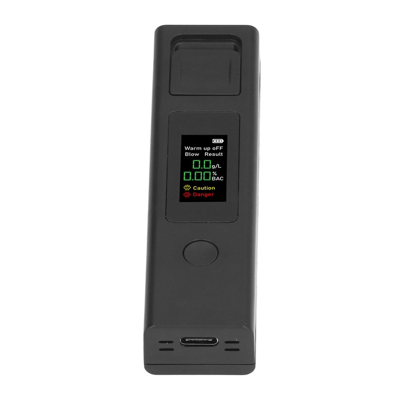 Breathalyzer Small Portable Smart Quick Response Blowing LCD HD Three