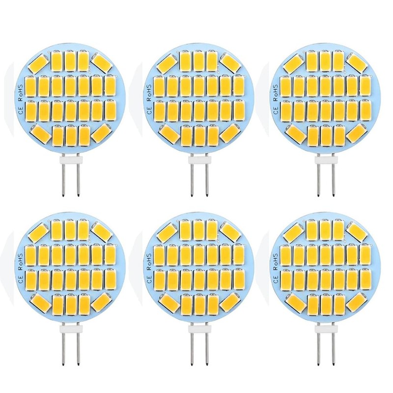 5X G4 LED Light Bulb 12V - 24V AC/DC 3W