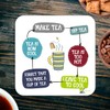 CS894 Tea Logic Novelty Funny Coffee Tea Drink Gift Glossy