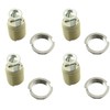 LQ Industrial 4PCS 37x27mm G9 Light Base Socket Kit Metal