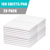 FMP Brands 20 Pack Note Pads 4x6, 100 Sheets Per