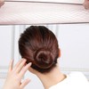 QEEQPF 25 Brown Hair Nets Invisible Hair Nets Stretch Hair
