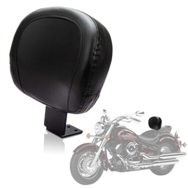 Sissy Bar Driver Backrest Rider Seat Pad for Dragstar Vstar XVS 400 650 1998 1999 2000 2001 2002 2003 2004 2005 2006 2007 2008 2009 2010 2011 2012 2013 2014 2015 2016 2017 2018 2019 2020 2021 2022