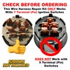 HD Switch Ignition Key Switch Wire Harness Repair Kit Replaces