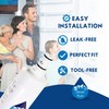 3-Pack Replacement for Brita WPRF-100 Refrigerator Water Filter - Compatible