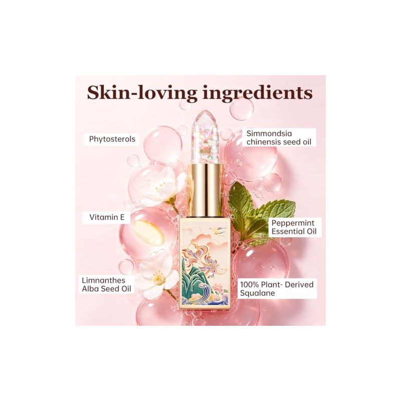 CATKIN Bálsamo Labial Hidratante Reparación Piel Labial Rosa Transparente (C02