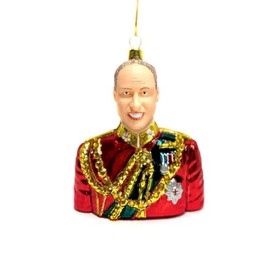 Cody Foster Prince William Ornament 4.75" H GL-246