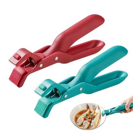 2 clips antiquemaduras para tazón, pinzas elevadoras de agarre para placa caliente, clips de agarre para platos calientes, pinzas para abrazadera, cli