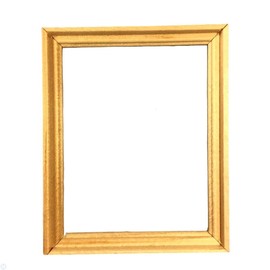 Melody Jane Dolls House Unfinished Empty Picture Frame Large Bare Wood Miniature Accessory
