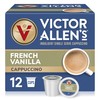Victor Allen's Coffee French Vanilla Cappuccino, 12 Count, Single Serve