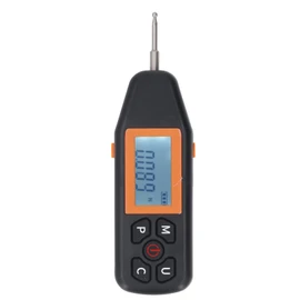 Luocute 10N Digital Tension Meter, Push Pull Force Portable LCD Backlit Display Auto Shutdown Low Power 4 Units N LB Kg Oz with High Accuracy for Pressure Tester Dynamometer