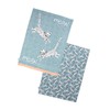 Dexam Meow Recycled Cotton Set of 2 Tea Towels -