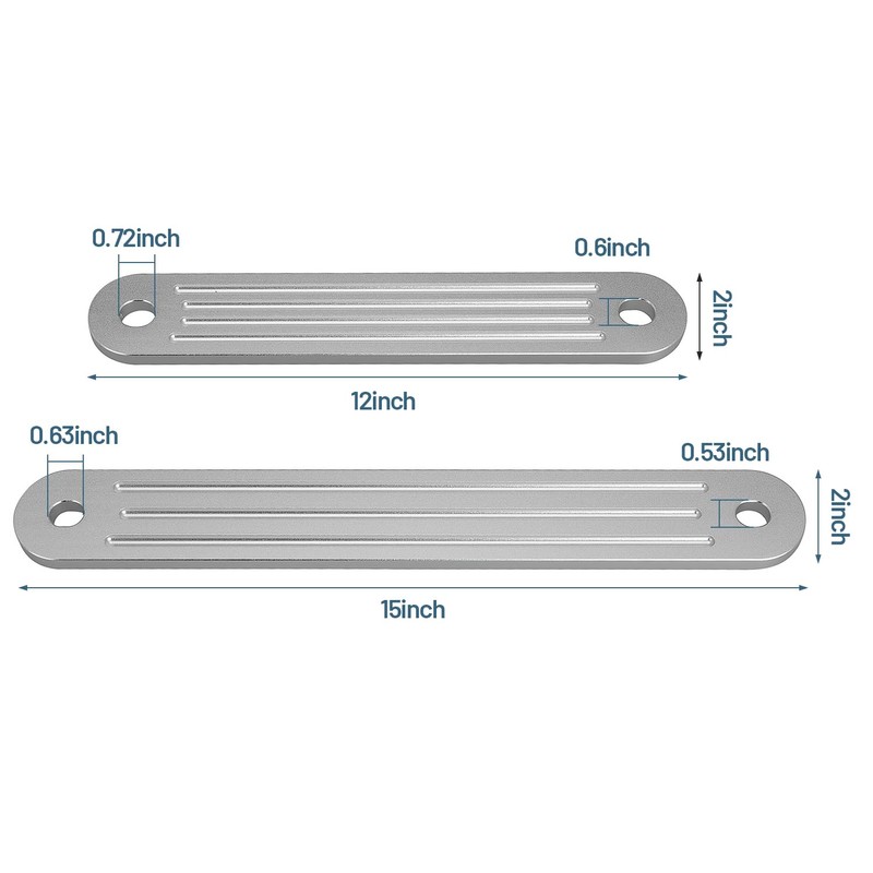 Ciweisah Transom Support Plate Kit TSP-1 TSP-2DP Fit for Top