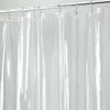 Dependable Industries inc. Essentials Extra Long Shower Curtain Liner with 84 inches Height x 72" with Metal Grommets (Clear)