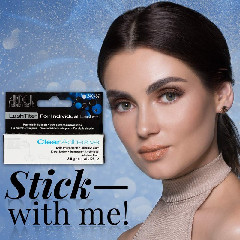 Ardell Duralash Clear Lash Adhesive for Individual Lashes, Waterproof Long-Lasting