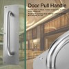 TOPINCN Door Handle Stainless Steel Pull and Push Plate Door