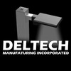 Deltech Manufacturing 3-1/2" Square Light Pole Top Cap- Black Plastic