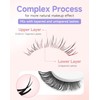 Easeful Natural Eyelash Look WISP Mink Artificial C Curl Strip