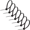 Power Gear 4-Inch Zip Ties, 100 Pack, Durable Nylon, Self-Locking,
