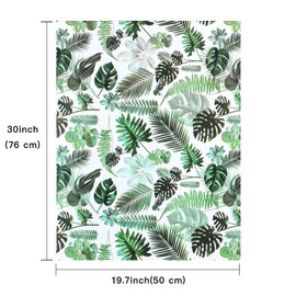 WRAPAHOLIC Monstera Wrapping Paper Sheet - 6 Sheets Monstera Leaf Summer Wrapping Paper Folded Flat for Birthday, Wedding, Bridal Shower, Baby Shower - 19.7 Inch x 30 Inch Per Sheet