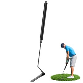 Buzzlett 37" Grass Whip with Double-Edged Serrated Blade, Manganese Steel