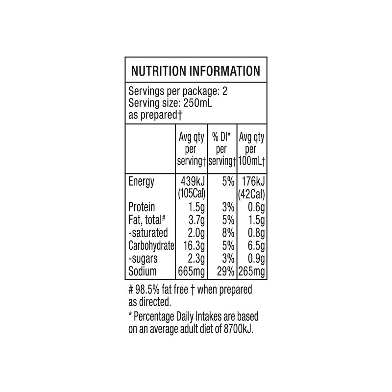 7 x Continental Cup A Soup Pepper Steak & Mushroom