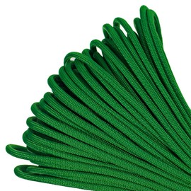 Paracord Planet 550lb Commercial Grade Paracord – 7 Strand Type III Nylon Parachute Cord Hanks for Hiking, Camping, and Fishing