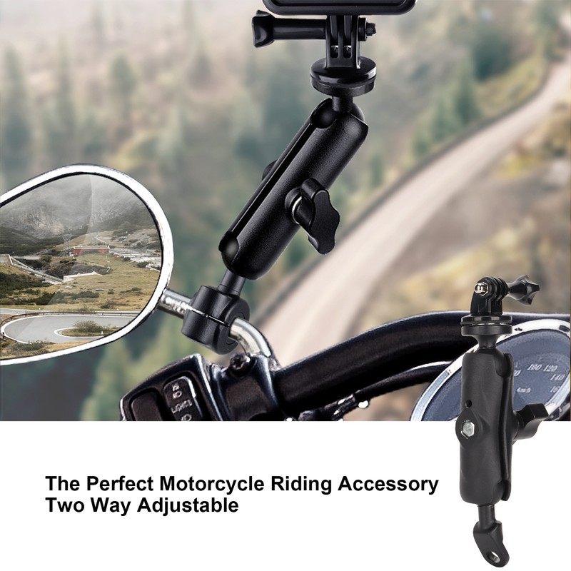 360°Motorcycle Bike Camera Holder Stable Adjustable Camera Bracket for Motorcycle