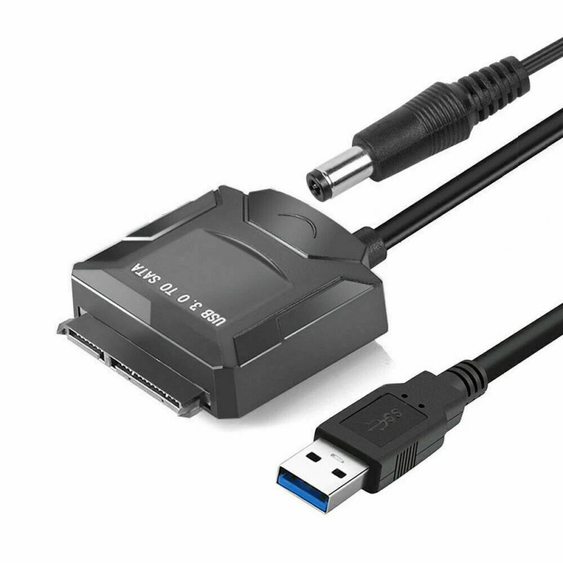 WhizzoHead USB 3.0 to SATA III Adapter for 2.5" 3.5"