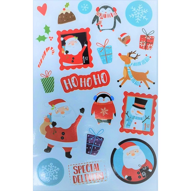 (2 Pack) Letter to Santa Kit: Santa Letter, Stickers, Thank