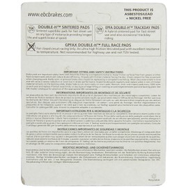 ebc brakes FA252HH almohadilla de freno juego