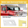 Partuto 1 Set Roof Cab Marker Light Gasket Clearance Running