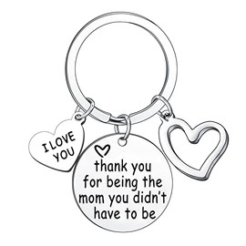 BESPMOSP Mother’s Day Gifts I Love You Mom Keychain Mom Gifts from Daughter Son Christmas Birthday Gifts Valentine’s Day Gifts Mom Present Mom Key Chain