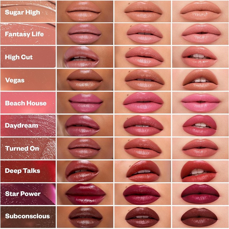 Kosas- Lápiz labial satinado nutritivo y ligero: color de labios
