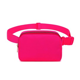Pack Crossbody Bags for Women - Belt Bag for Women Crossbody - Fashion Waist Packs Mini Bag Waist Bag for Women Cross Body Fanny Pack for Women (Rose, One Size)