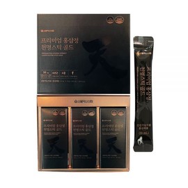 Seoul Pharmacist Credit Union Premium Red Ginseng Extract Cheonmyeong Stick Gold 10ml x 30 packets / 프리미엄 홍삼정 천명스틱 골드 10ml x 30포