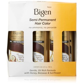 Bigen Semi-Permanent Haircolor #Bg2 Deep Burgundy 3 Ounce (88ml) (6 Pack)