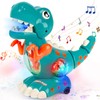 DINORUN Baby Toys Crawling Walking Dinosaur Toys With Musical Light