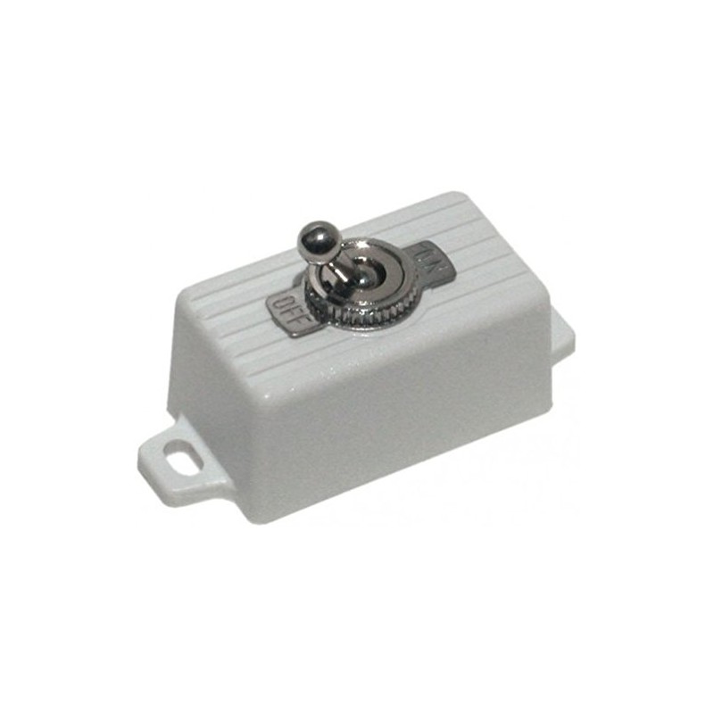Seco-Larm SS-076Q/SW ENFORCER SPST Toggle Switch, Attractive plastic case with