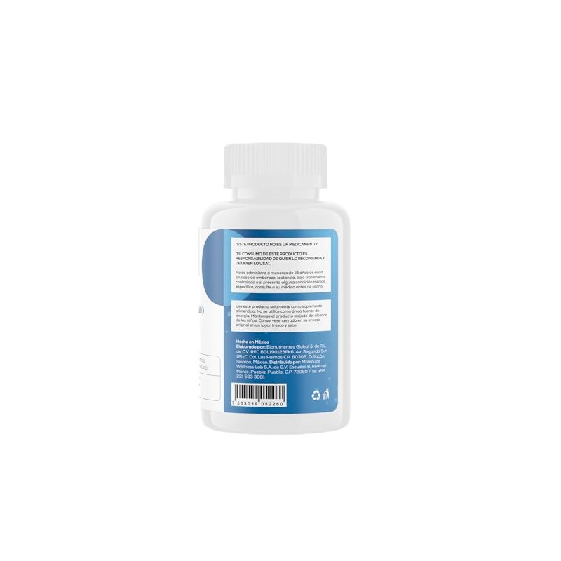 Molecular Wellness Lab Metil Folato Quatrefolic Patentado