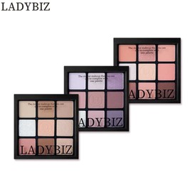 LADYBIZ Eye Shadow Palette 9g [City Girl Mood Collection], Color:02 Imbue
