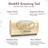 SleekEZ Original Deshedding Grooming Tool for Dogs, Cats & Horses