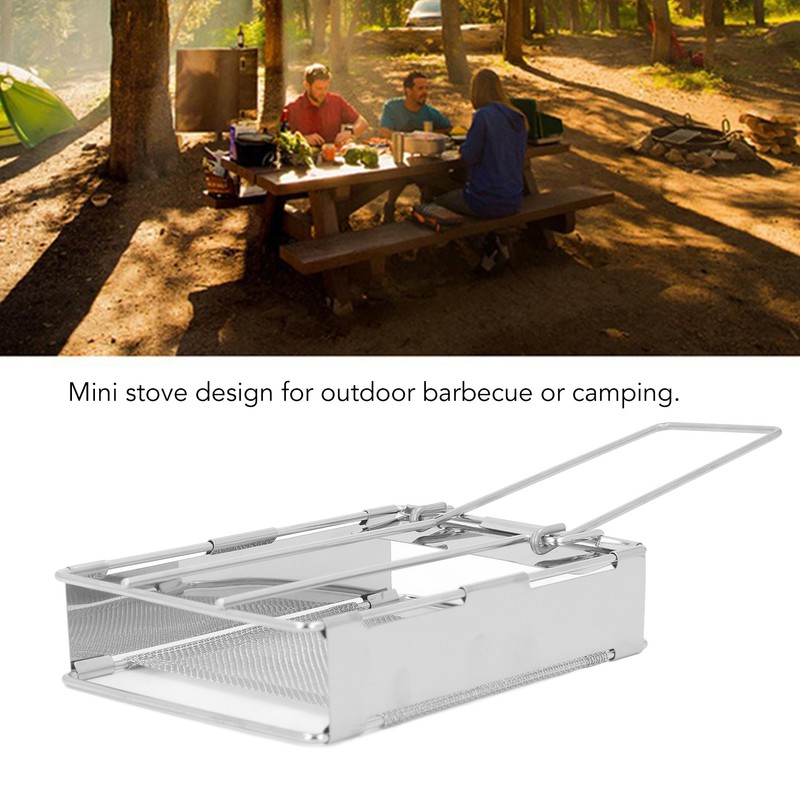 Folding Toaster Stainless Steel Versatile Mini Portable Toaster for Bread
