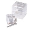 FANCYCUBE Highlight Balm, Wet Luster Pearl Skin, Silver Lining, Glitter,