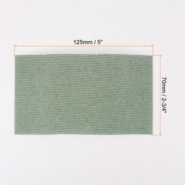 sourcing map 20pcs 240 Grits Mesh Sanding Screen Sheets 2-3/4" x 5" Wet or Dry Sandpaper Dust Free Abrasive Pads for Car Wood Drywall Metal Polishing & Grinding
