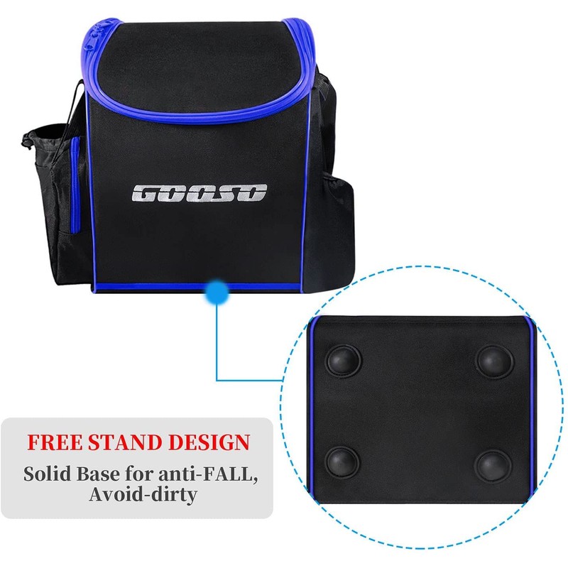 GOOSO Disc Golf Set with Bag - 12 PCS Flying