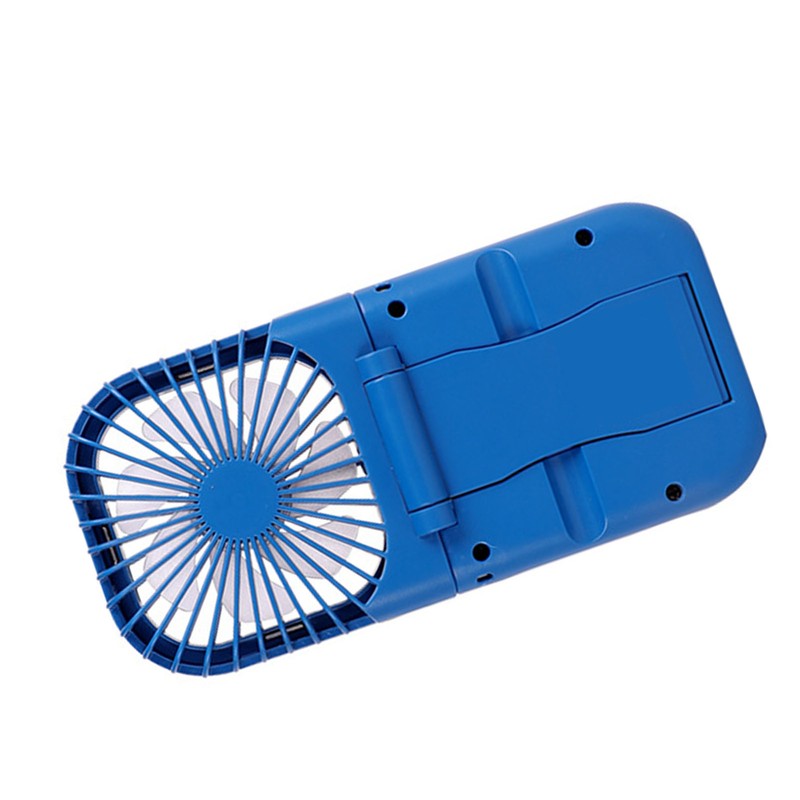 Foldable Necklace Fan Three Levels Adjustable USB Rechargeable Handheld Mini